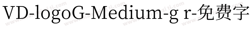 VD-logoG-Medium-g r字体转换